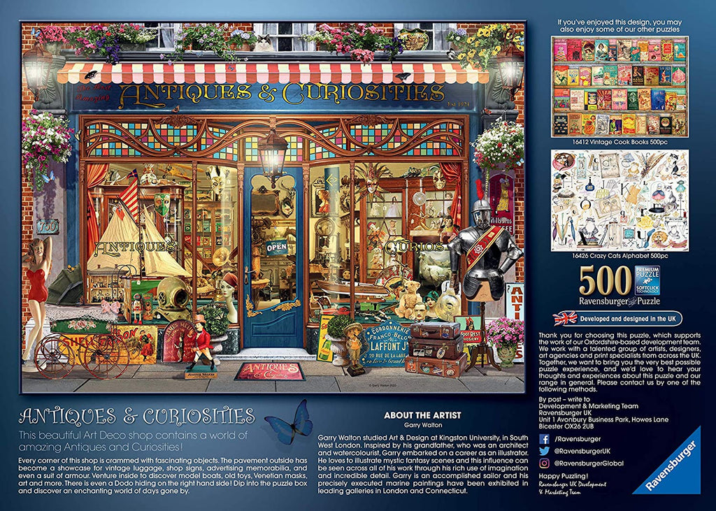 Antiques & Curiosities – 500 Piece Jigsaw Puzzle (Ravensburger)