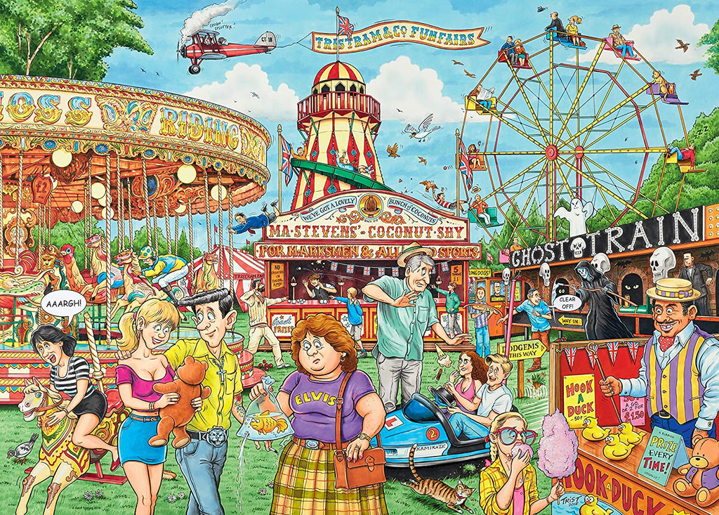 Best of British No.21 The Fairground – 1000 Piece Jigsaw Puzzle (Ravensburger)