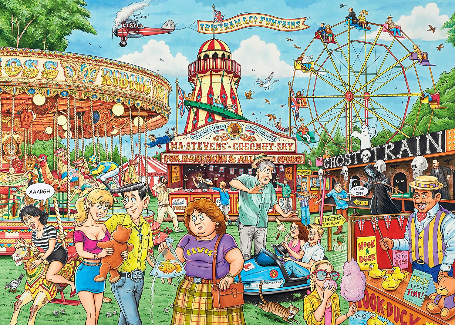 Best of British No.21 The Fairground – 1000 Piece Jigsaw Puzzle (Ravensburger)