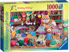 Knitty Kitty – 1000 Piece Jigsaw Puzzle (Ravensburger) - Completed Puzzle