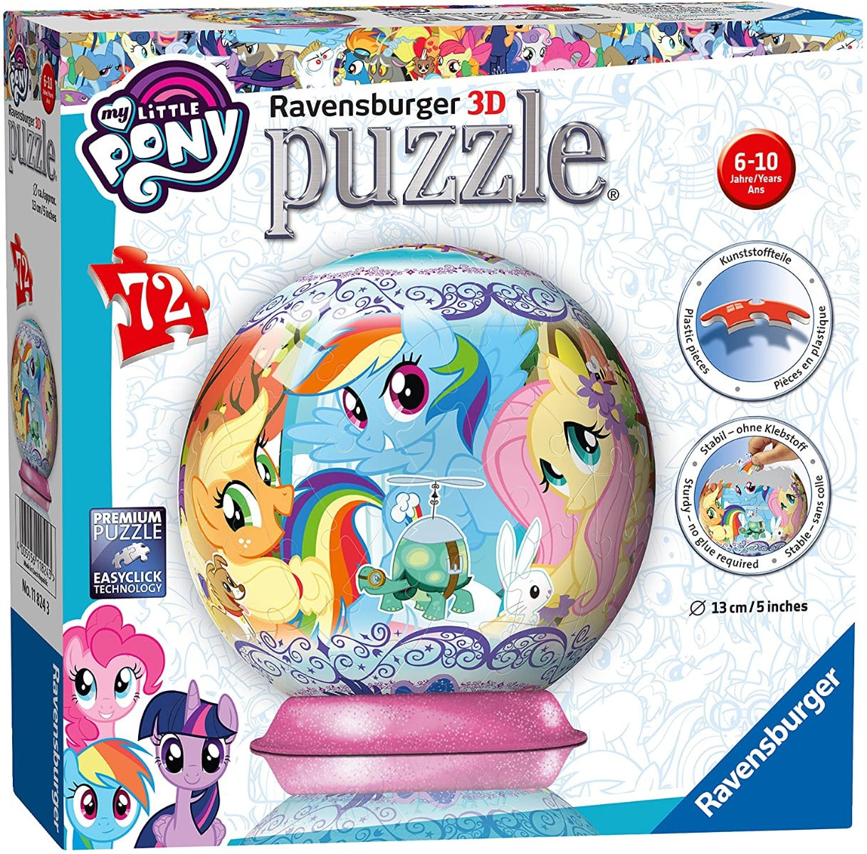 Ravensburger My Little Pony - 72 Piece 3D Jigsaw Puzzle