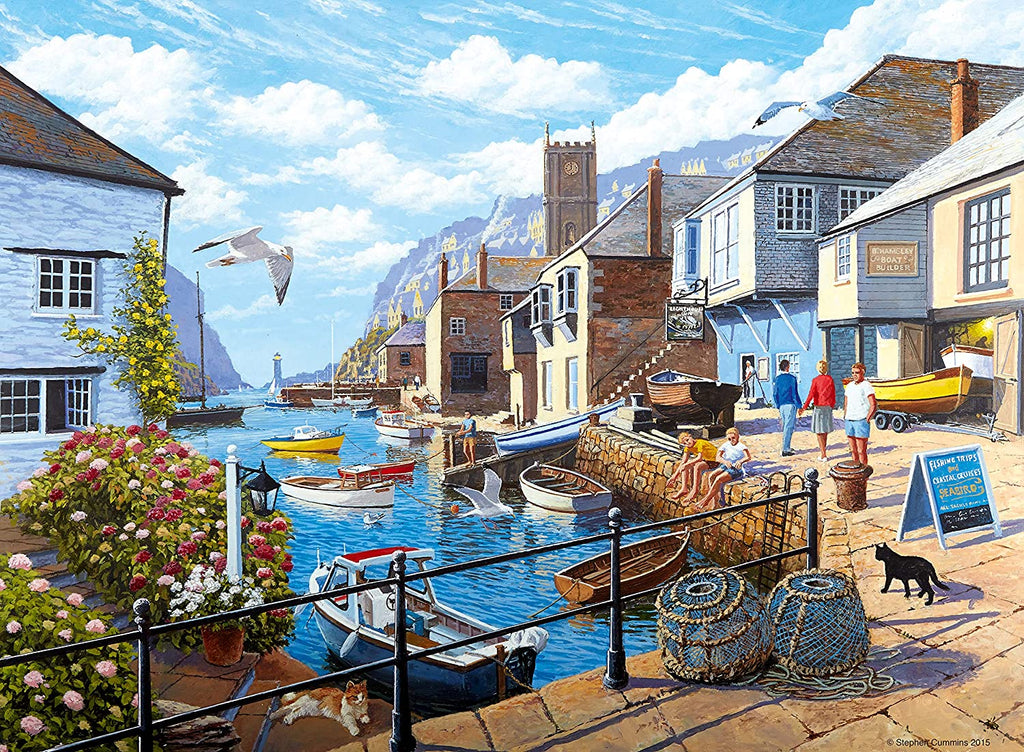 Tranquil Harbour – 500 Piece Jigsaw Puzzle (Ravensburger)