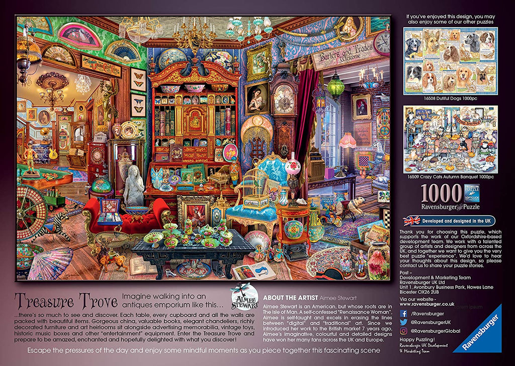 Treasure Trove – 1000 Piece Jigsaw Puzzle (Ravensburger)