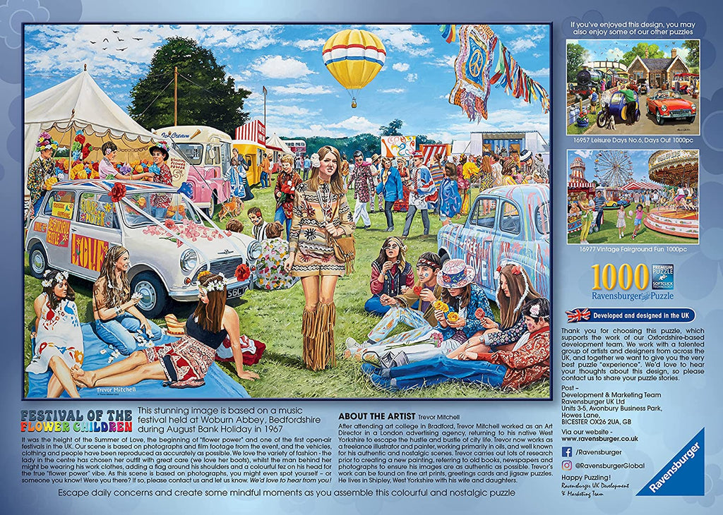 Festival of the Flower Children – 1000 Piece Jigsaw Puzzle (Ravensburger)