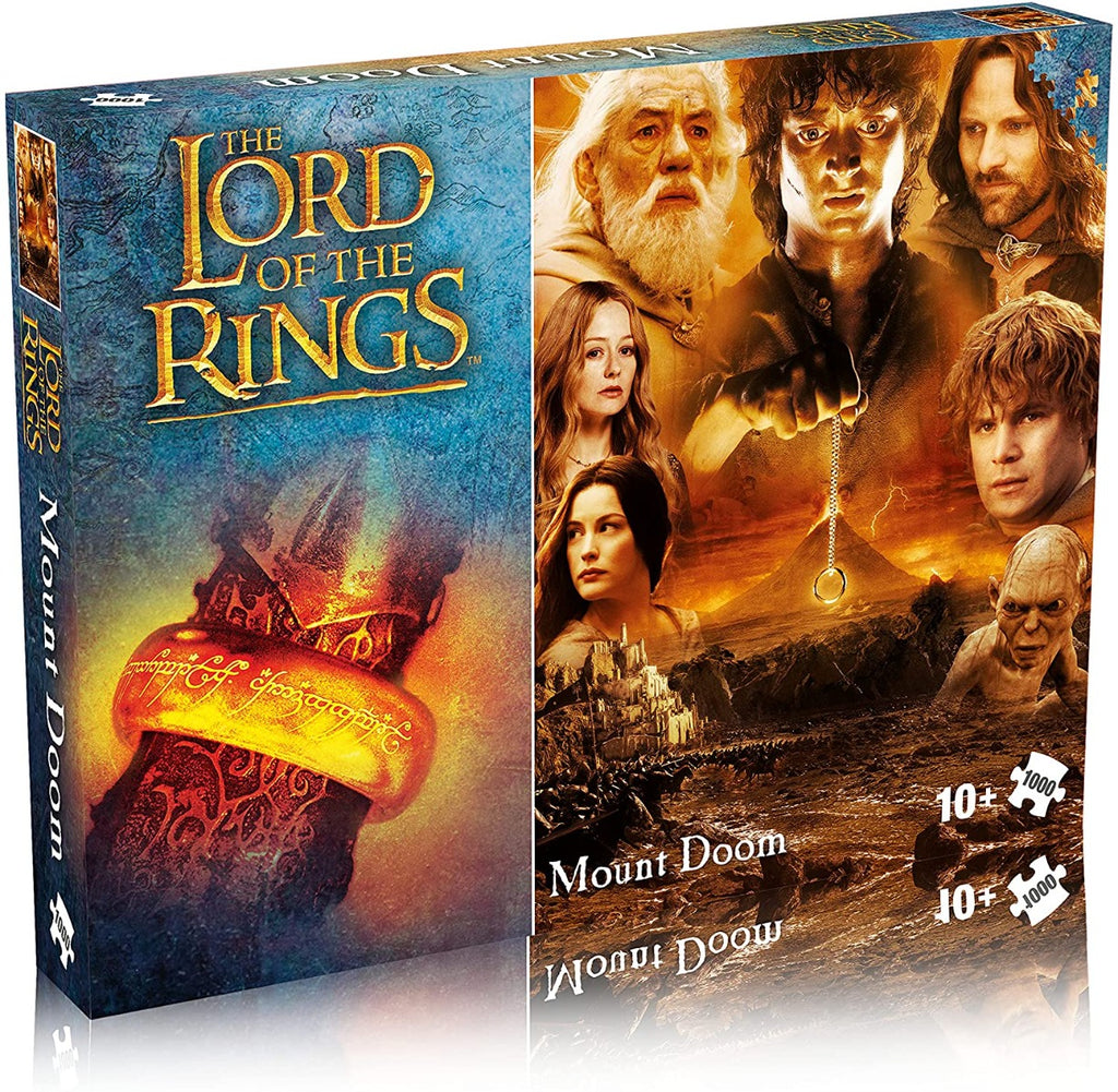 Lord Of The Rings Mount Doom – 1000 Piece Jigsaw Puzzle (Winning Moves)
