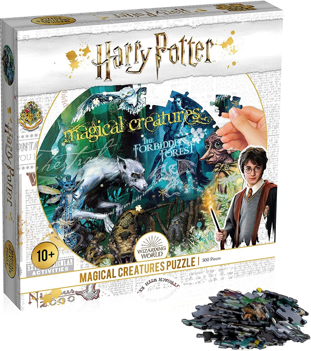 Winning Moves - Harry Potter Magical Creatures - 500 Piece Jigsaw Puzzle