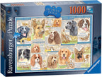 Dutiful Dogs – 1000 Piece Jigsaw Puzzle (Ravensburger)