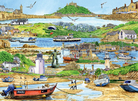 Escape To Cornwall – 500 Piece Jigsaw Puzzle (Ravensburger)