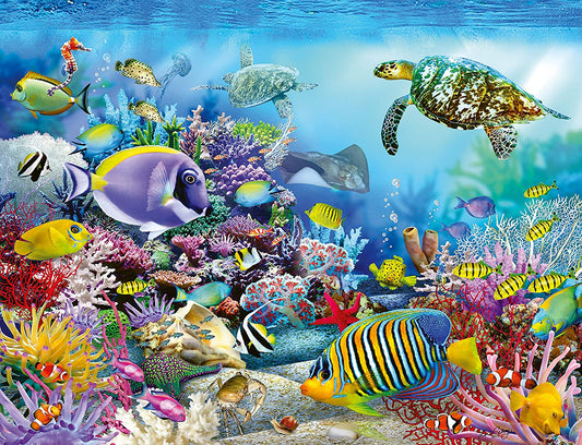Ravensburger - Coral Reef Mystery - 2000 Piece Jigsaw Puzzle