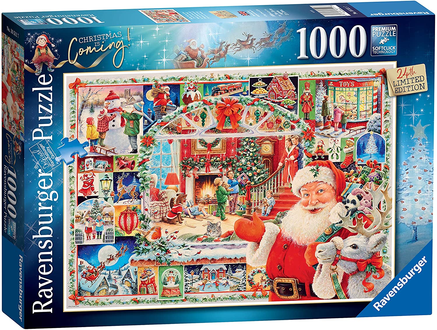 Christmas Is Coming Limited Edition 2020 – 1000 Piece Jigsaw Puzzle (Ravensburger)