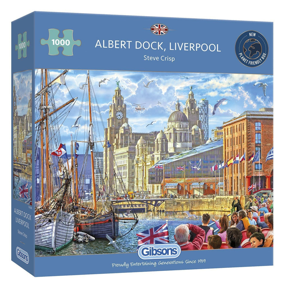 Gibsons - Albert Dock, Liverpool - 1000 Piece Jigsaw Puzzle