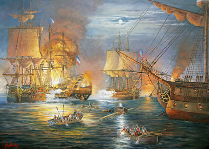 Alipson - Battle of the Nile - 1000 Piece Jigsaw Puzzle