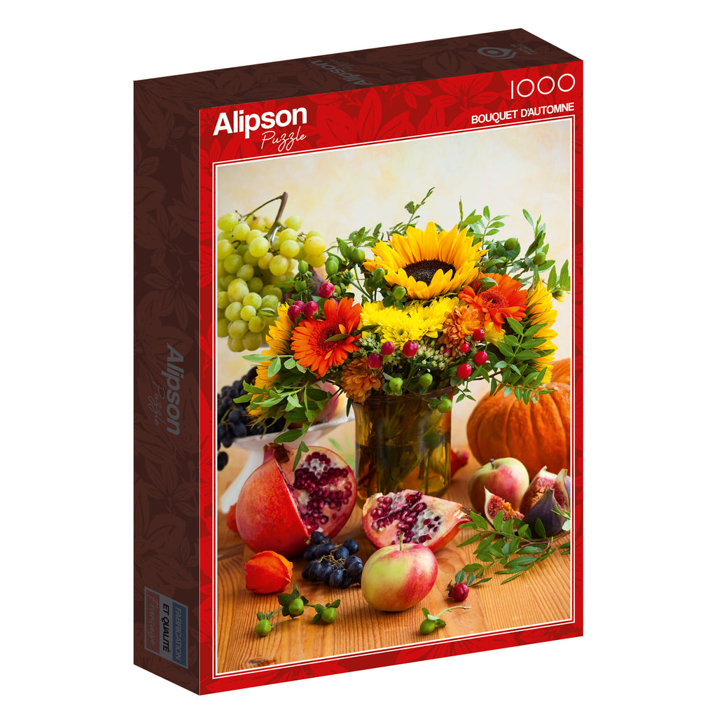 Bouquet d'Automne – 1000 Piece Jigsaw Puzzle (Alipson)