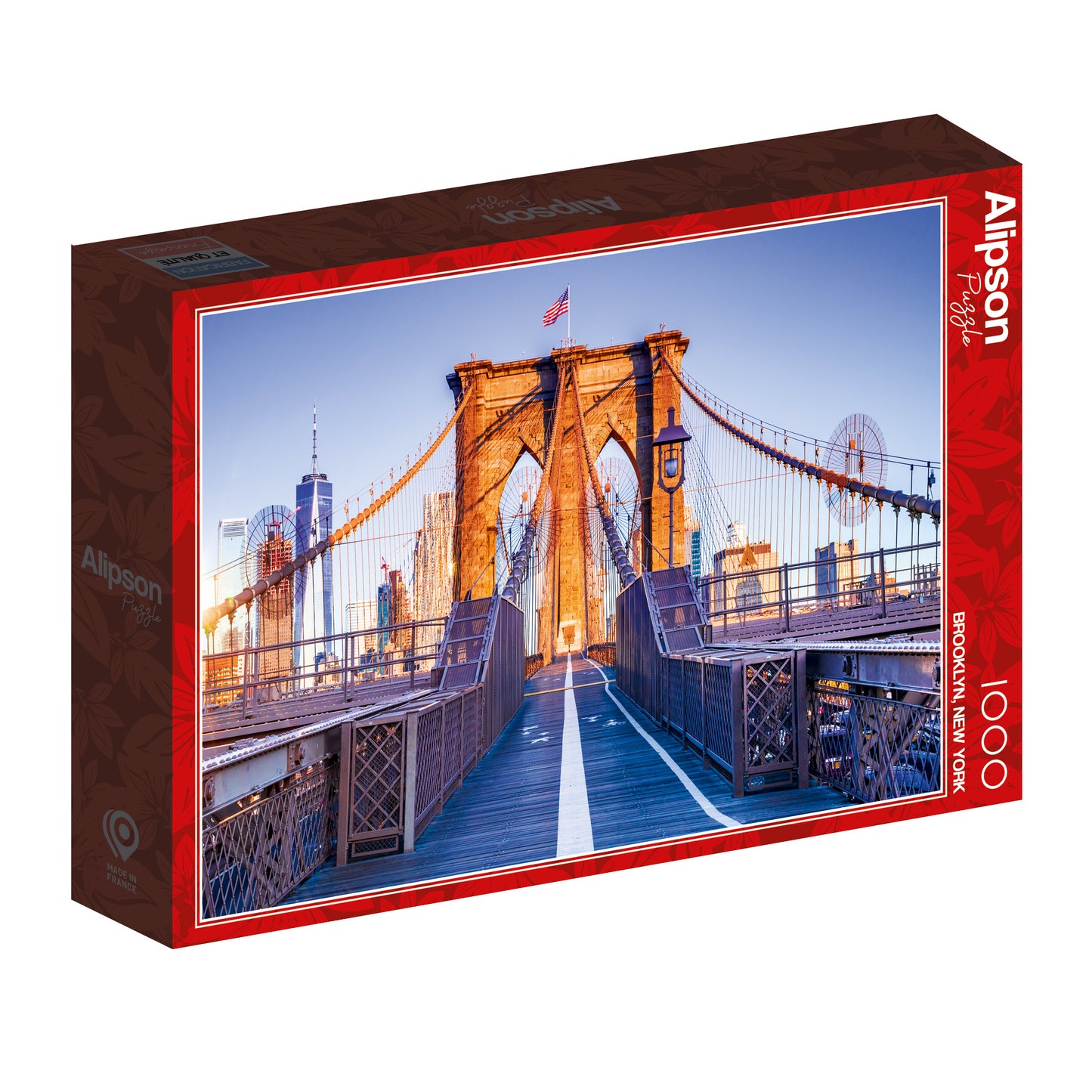 Alipson - Brooklyn, New York - 1000 Piece Jigsaw Puzzle