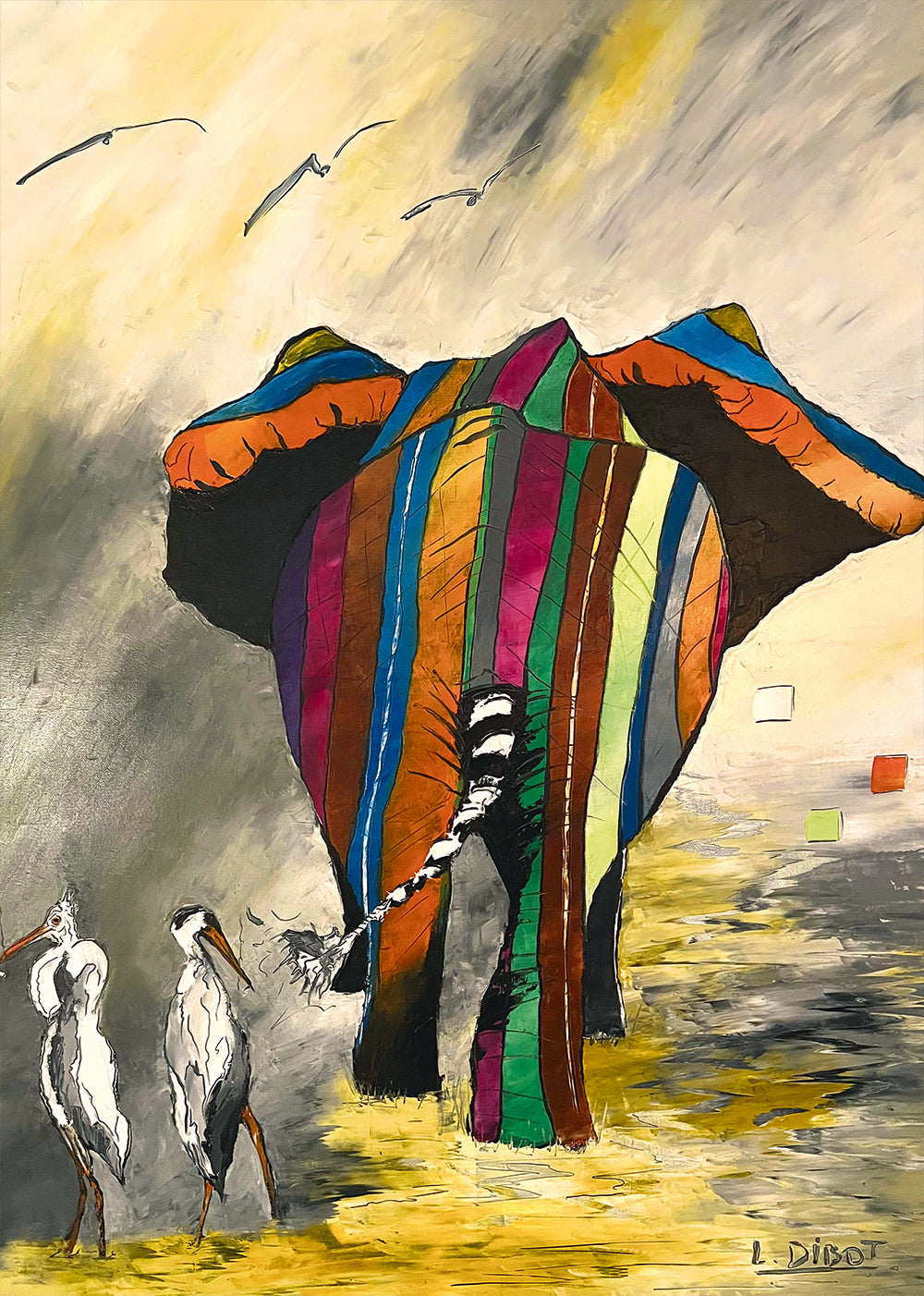 Le Bayadère et les Aigrettes – 1000 Piece Jigsaw Puzzle (Alipson)