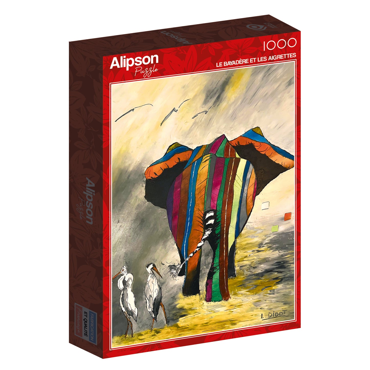 Alipson - Le Bayadère et les Aigrettes - 1000 Piece Jigsaw Puzzle