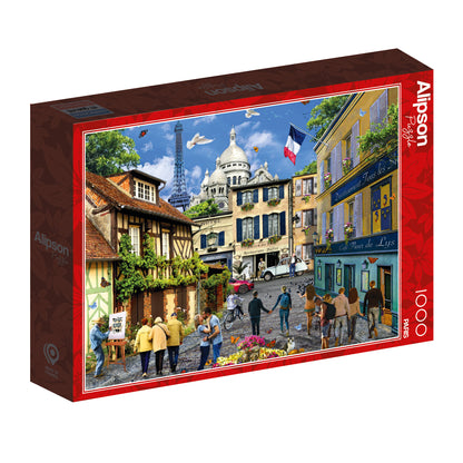 Alipson - Paris - 1000 Piece Jigsaw Puzzle