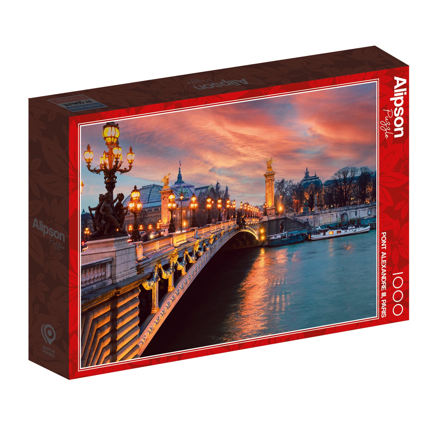 Alipson - Pont Alexandre III, Paris - 1000 Piece Jigsaw Puzzle