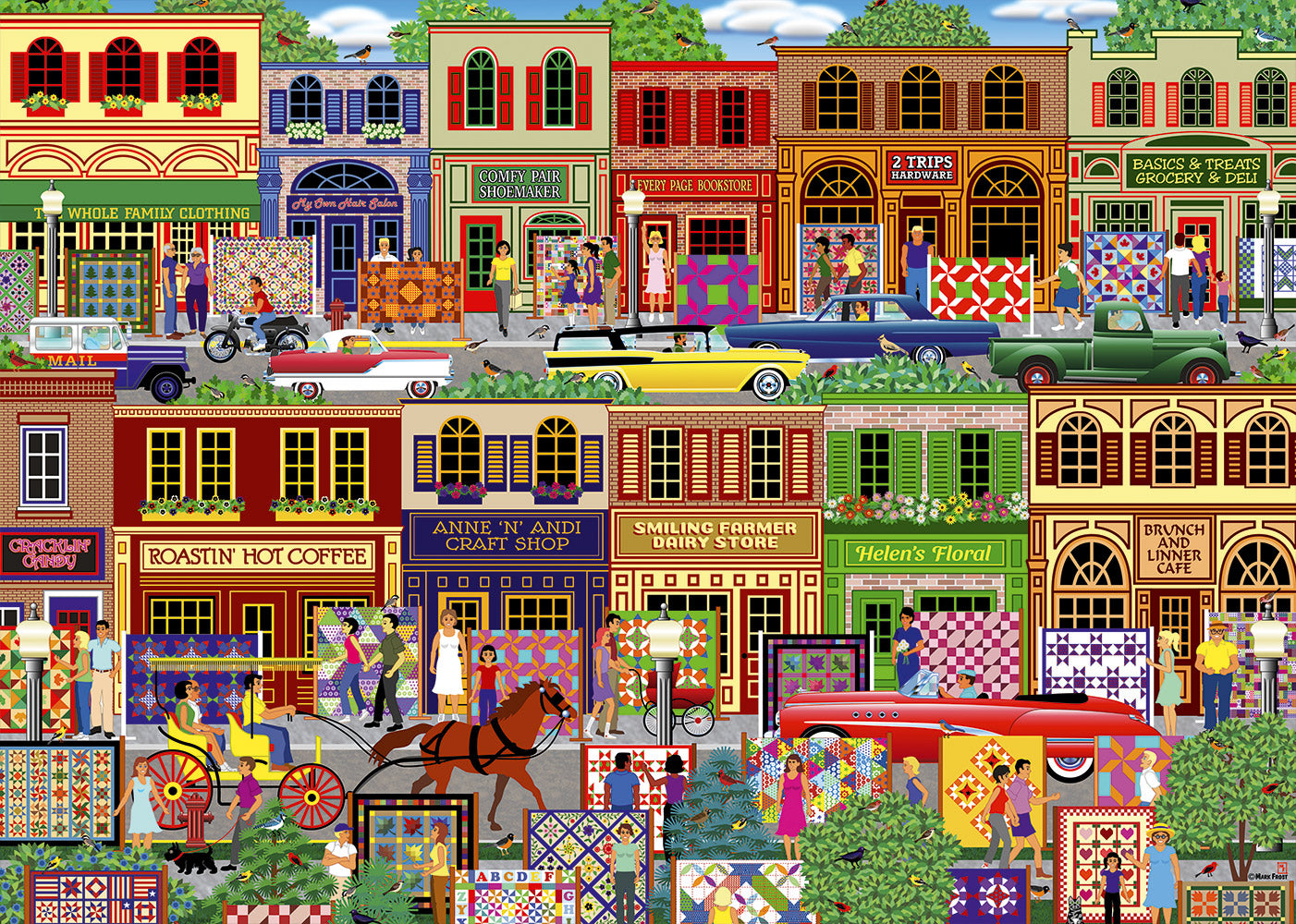 Quilt Festival – 1000 Piece Jigsaw Puzzle (Alipson)