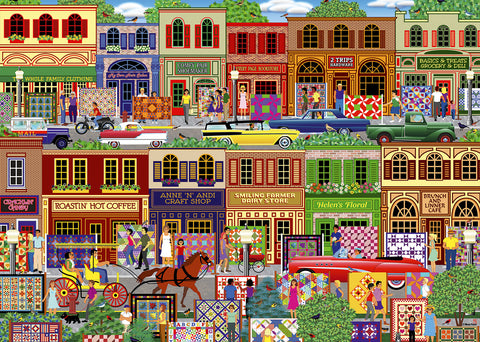 Quilt Festival – 1000 Piece Jigsaw Puzzle (Alipson)