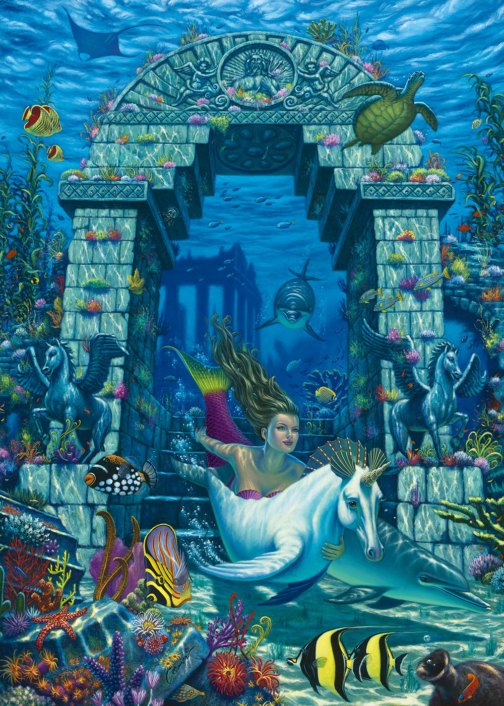 Race To Bimini – 1000 Piece Jigsaw Puzzle (Alipson)