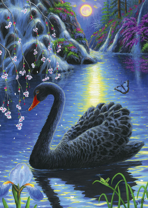 Spring Moonlight – 1000 Piece Jigsaw Puzzle (Alipson)