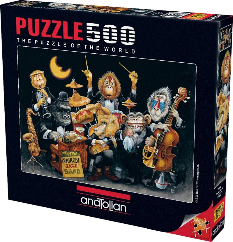 The New Nairobi Jazz Band – 500 Piece Jigsaw Puzzle (Anatolian)