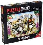 Pet Selfie – 500 Piece Jigsaw Puzzle (Anatolian)