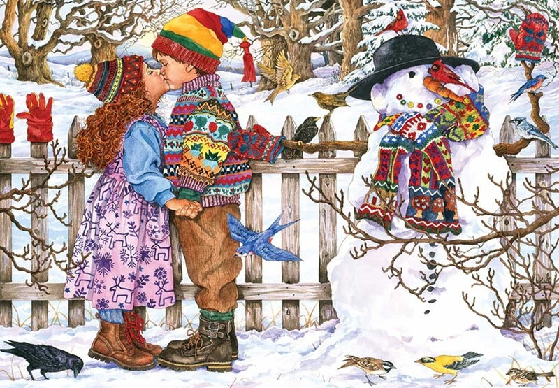 First Kiss – 500 Piece Jigsaw Puzzle (Anatolian)