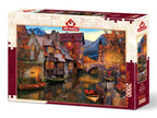 Canal Homes – 2000 Piece Jigsaw Puzzle (Art Puzzle)