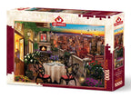Dinner in New York – 1000 Piece Jigsaw Puzzle (Art Puzzle)