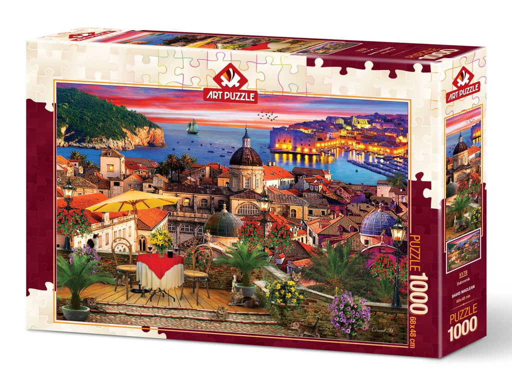 Dubrovnik – 1000 Piece Jigsaw Puzzle (Art Puzzle)