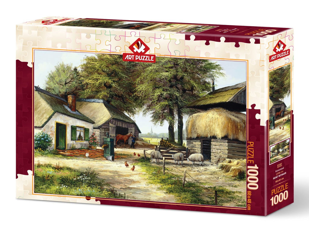 Farm House – 1000 Piece Jigsaw Puzzle (Art Puzzle)