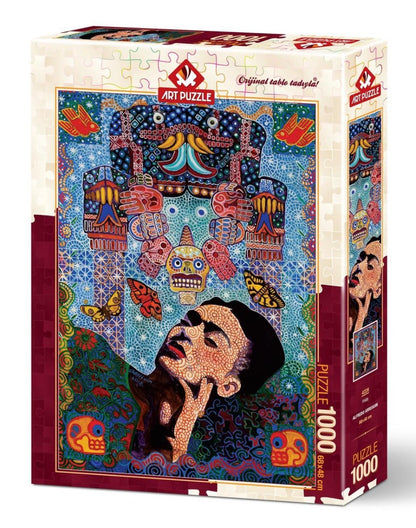 Art Puzzle - Frida - 1000 piece jigsaw puzzle