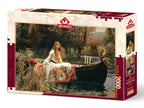 The Lady of Shalott, 1888 by John William Waterhouse – 2000 Piece Jigsaw Puzzle (Art Puzzle)