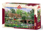 Water Lilies – 1000 Piece Jigsaw Puzzle (Art Puzzle)