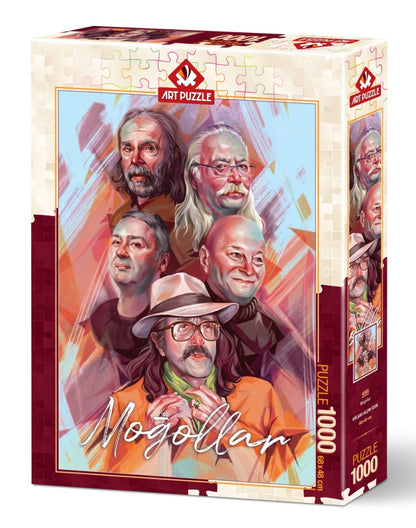 Mongolians 1000 piece jigsaw puzzle