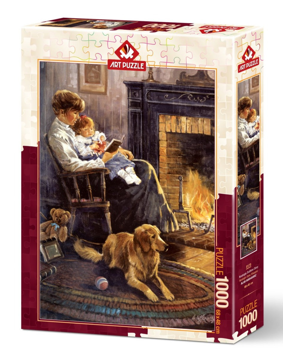 Nostalgic Sleep Story – 1000 Piece Jigsaw Puzzle (Art Puzzle)