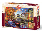 Rialto Bridge, Venice – 1000 Piece Jigsaw Puzzle (Art Puzzle)
