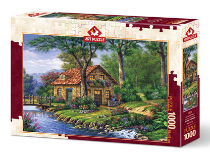 Art Puzzle - Along The Peace - 1000 piece jigsaw puzzle