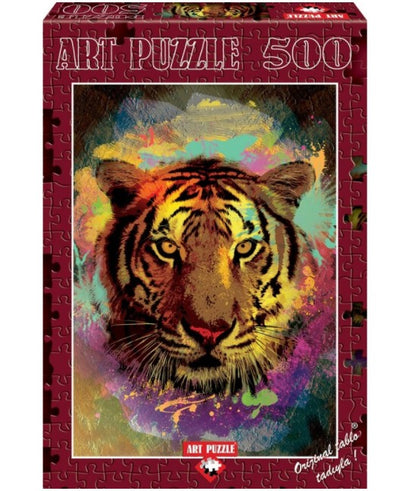 Art Puzzle Tiger 500 Piece Jigsaw Puzzle
