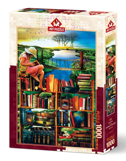 Art Puzzle - Traveler - 1000 piece jigsaw puzzle