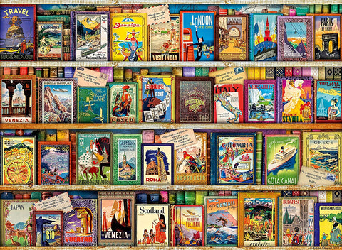 Vintage Travel – 500 Piece Jigsaw Puzzle (Ravensburger)