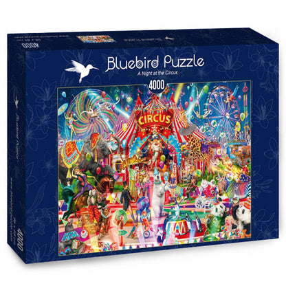 Bluebird Puzzle - A Night at the Circus - 4000 piece jigsaw puzzle