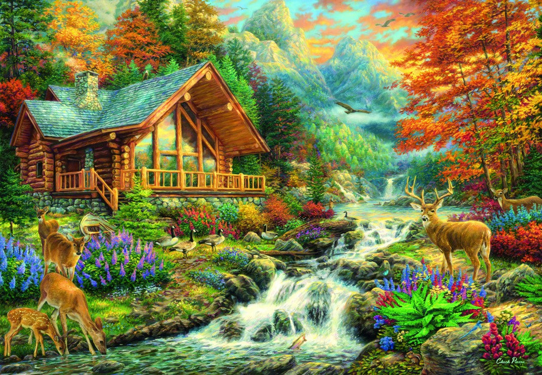 Alpine Serenity – 1000 Piece Jigsaw Puzzle (Bluebird Puzzle)