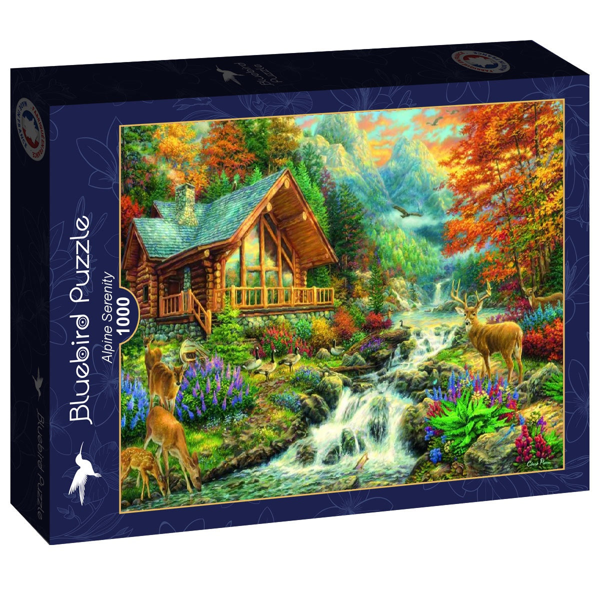 Bluebird Puzzle - Alpine Serenity - 1000 Piece Jigsaw Puzzle