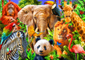 Animals for kids – 500 Piece Jigsaw Puzzle (Bluebird Puzzle)