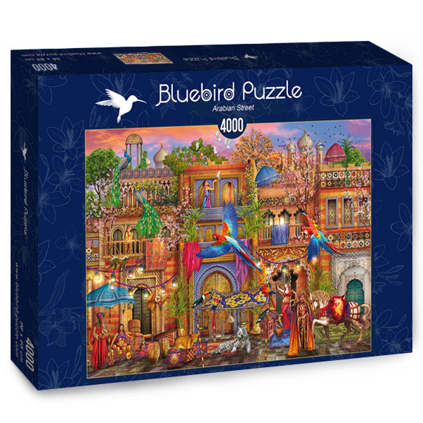 Bluebird Puzzle - Arabian Street - 4000 Piece Jigsaw Puzzle
