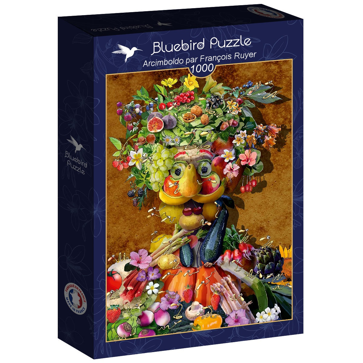 Bluebird Puzzle - Arcimboldo par François Ruyer - 1000 Piece Jigsaw Puzzle