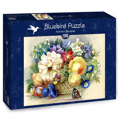 Bluebird Puzzle - Autumn Bouquet - 1500 Piece Jigsaw Puzzle